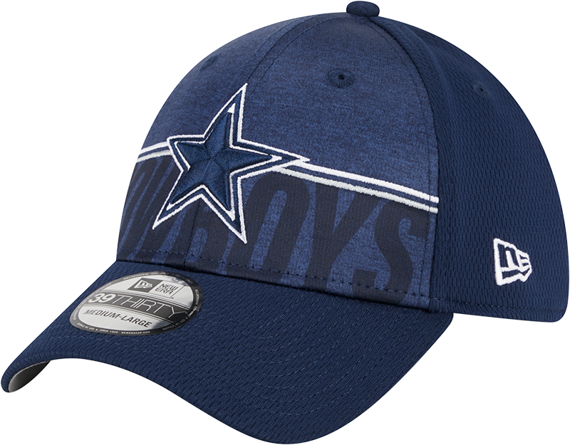 Dallas Cowboys New Era 2023 NFL Training Camp 39THIRTY Flex Hat - Navy –