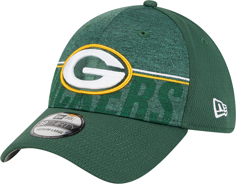 Green Bay Packers New Era 2023 NFL Training Camp 39THIRTY Flex Hat - Green
