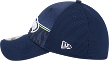 Load image into Gallery viewer, Seattle Seahawks New Era 2023 NFL Training Camp 39THIRTY Flex Hat - Navy
