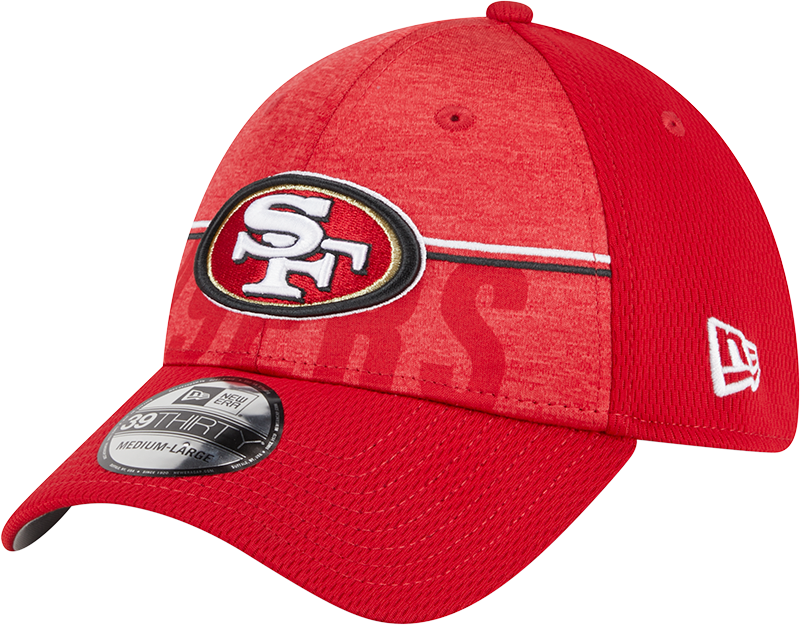 San Francisco 49ers New Era 2023 NFL Training Camp 39THIRTY Flex Hat - Red