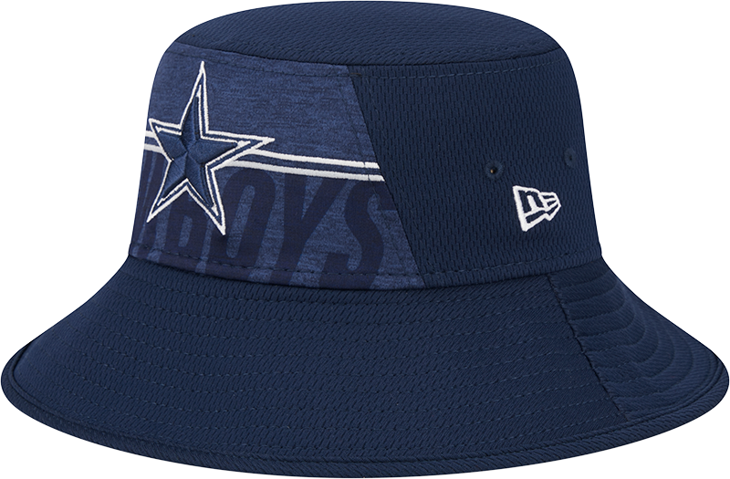 Dallas Cowboys New Era 2023 NFL Training Camp Stretch Bucket Hat - Navy