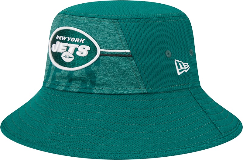 New York Jets New Era 2023 NFL Training Camp Stretch Bucket Hat - Green