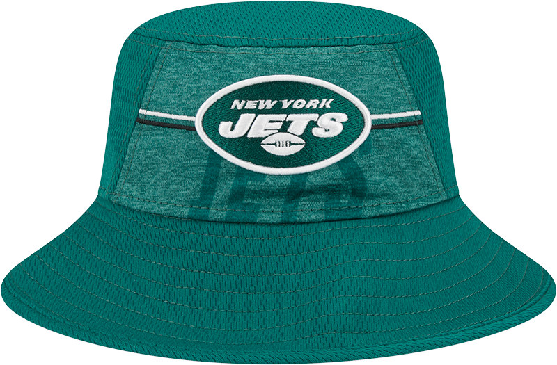 New Era New York Jets Green 2023 NFL Training Camp 39THIRTY Flex Fit Hat