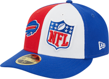 Load image into Gallery viewer, Buffalo Bills New Era 2023 Sideline Low Profile 59FIFTY Fitted Hat - Red/Royal

