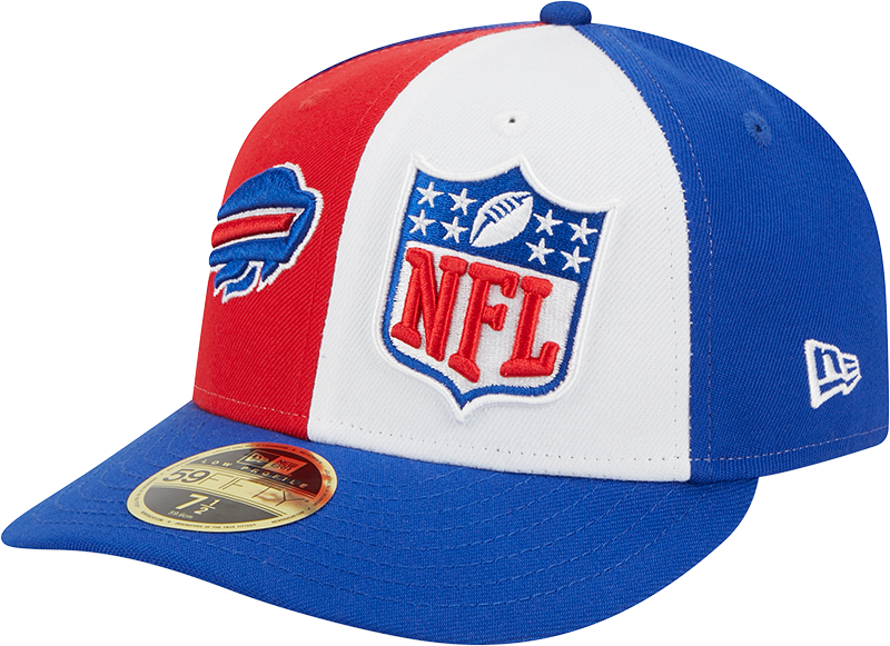 Buffalo Bills New Era 2023 Sideline Low Profile 59FIFTY Fitted Hat - Red/Royal