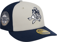 Load image into Gallery viewer, Dallas Cowboys New Era 2023 Sideline Historic Low Profile 59FIFTY Fitted Hat - Cream/Navy
