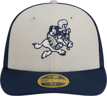 Load image into Gallery viewer, Dallas Cowboys New Era 2023 Sideline Historic Low Profile 59FIFTY Fitted Hat - Cream/Navy
