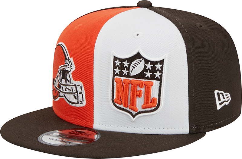 Cleveland Browns New Era 2023 Sideline 9FIFTY Snapback Hat - Orange/Brown