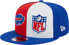 Load image into Gallery viewer, Buffalo Bills New Era 2023 Sideline 9FIFTY Snapback Hat - Red/Royal
