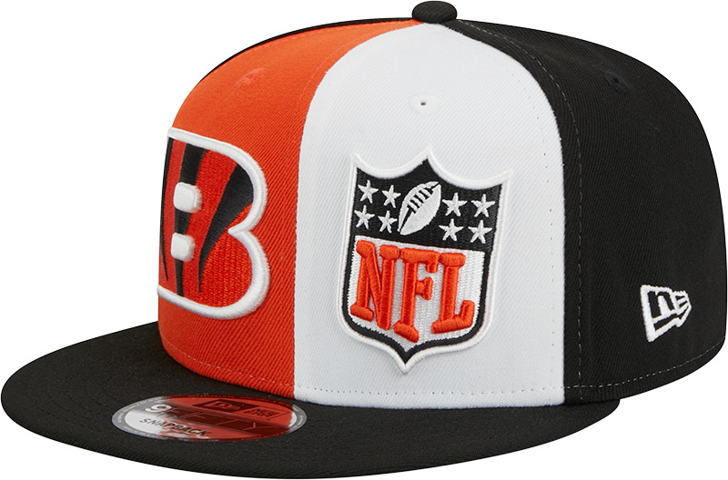 Cincinnati Bengals New Era 2023 Sideline 9FIFTY Snapback Hat - Orange/Black