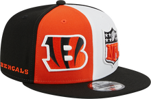 Load image into Gallery viewer, Cincinnati Bengals New Era 2023 Sideline 9FIFTY Snapback Hat - Orange/Black
