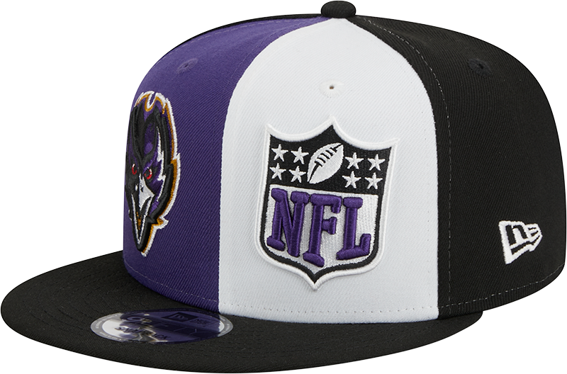 Baltimore Ravens New Era 2023 Sideline 9FIFTY Snapback Hat - Purple/Black