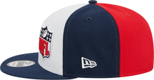 Load image into Gallery viewer, New England Patriots New Era 2023 Sideline 9FIFTY Snapback Hat - Red/Navy

