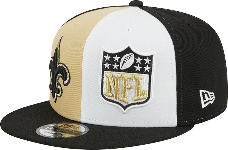 New Orleans Saints New Era 2023 Sideline 9FIFTY Snapback Hat - Gold/Black