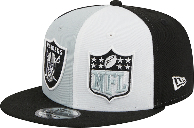 Las Vegas Raiders New Era 2023 Sideline 9FIFTY Snapback Hat - Gray/Black