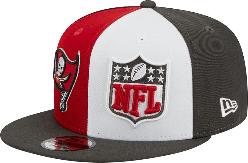 Tampa Bay Buccaneers New Era 2023 Sideline 9FIFTY Snapback Hat - Red/Pewter