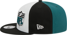 Load image into Gallery viewer, Philadelphia Eagles New Era 2023 Sideline 9FIFTY Snapback Hat - Midnight Green/Black
