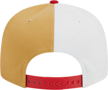 Load image into Gallery viewer, San Francisco 49ers New Era 2023 Sideline 9FIFTY Snapback Hat - Gold/Scarlet
