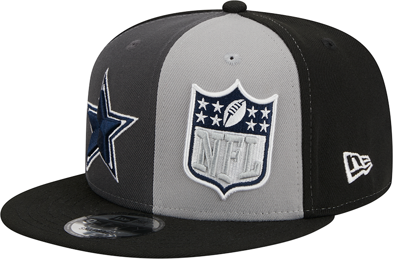 Dallas Cowboys New Era 2023 Sideline 9FIFTY Snapback Hat - Gray/Black