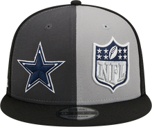 Load image into Gallery viewer, Dallas Cowboys New Era 2023 Sideline 9FIFTY Snapback Hat - Gray/Black
