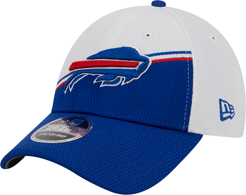 Buffalo Bills New Era 2023 Sideline 9FORTY Adjustable Hat - White/Royal