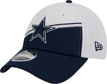 Load image into Gallery viewer, Dallas Cowboys New Era 2023 Sideline 9FORTY Adjustable Hat - White/Navy
