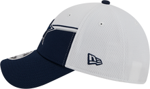 Load image into Gallery viewer, Dallas Cowboys New Era 2023 Sideline 9FORTY Adjustable Hat - White/Navy
