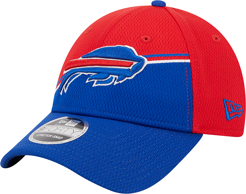 Buffalo Bills New Era 2023 Sideline 9FORTY Adjustable Hat - Red/Royal