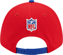 Load image into Gallery viewer, Buffalo Bills New Era 2023 Sideline 9FORTY Adjustable Hat - Red/Royal
