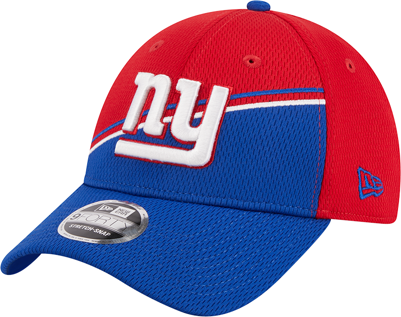 New York Giants New Era 2023 Sideline 9FORTY Adjustable Hat - Red/Royal