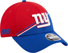 Load image into Gallery viewer, New York Giants New Era 2023 Sideline 9FORTY Adjustable Hat - Red/Royal

