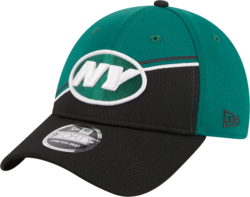 New York Jets New Era 2023 Sideline 9FORTY Adjustable Hat - Green/Black