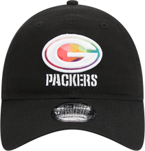 Load image into Gallery viewer, Green Bay Packers New Era 2023 NFL Crucial Catch 9TWENTY Adjustable Hat - Black
