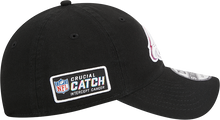 Load image into Gallery viewer, Philadelphia Eagles New Era 2023 NFL Crucial Catch 9TWENTY Adjustable Hat - Black
