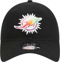 Load image into Gallery viewer, Miami Dolphins New Era 2023 NFL Crucial Catch 9TWENTY Adjustable Hat - Black
