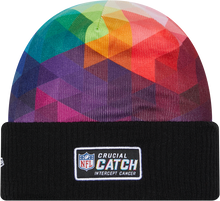 Load image into Gallery viewer, Cincinnati Bengals New Era 2023 NFL Crucial Catch Cuffed Knit Hat - Black
