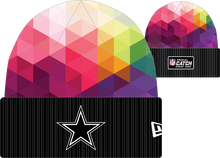 Load image into Gallery viewer, Dallas Cowboys New Era 2023 NFL Crucial Catch Cuffed Knit Hat - Black
