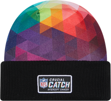 Load image into Gallery viewer, Miami Dolphins New Era 2023 NFL Crucial Catch Cuffed Knit Hat - Black
