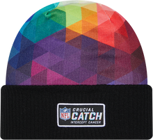 Load image into Gallery viewer, Pittsburgh Steelers New Era 2023 NFL Crucial Catch Cuffed Knit Hat - Black

