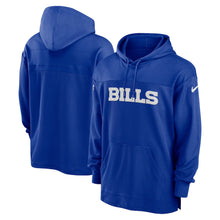 Load image into Gallery viewer, Buffalo Bills Nike 2023 Sideline Lightweight Performance Hooded Top - Royal
