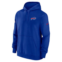 Load image into Gallery viewer, Buffalo Bills Nike Sideline Club Pullover Hoodie - Royal
