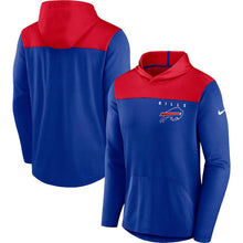 Load image into Gallery viewer, Buffalo Bills Nike Athletic Lockup Pullover Hoodie - Royal/Red
