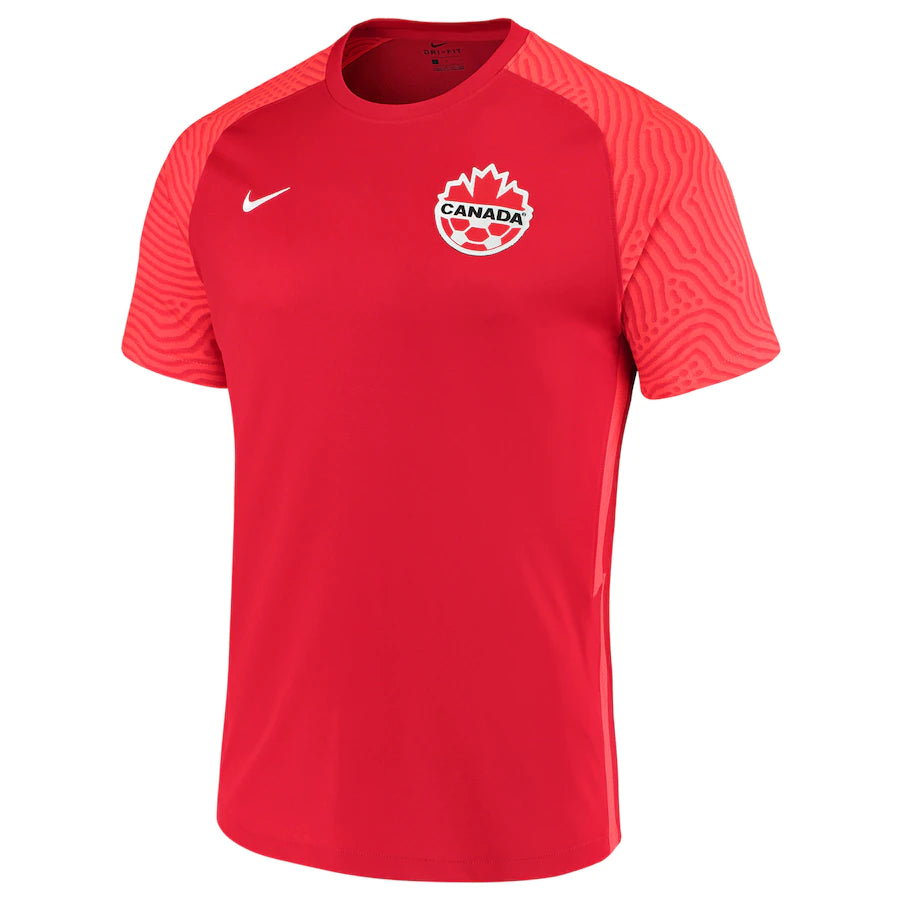 Mens Nike Red Canada Soccer Replica Jersey