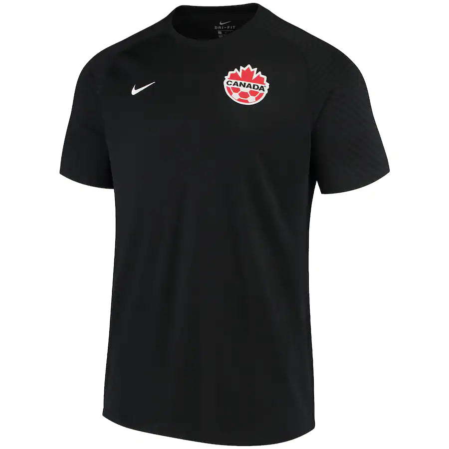 Mens Nike Black Canada Soccer Replica Jersey