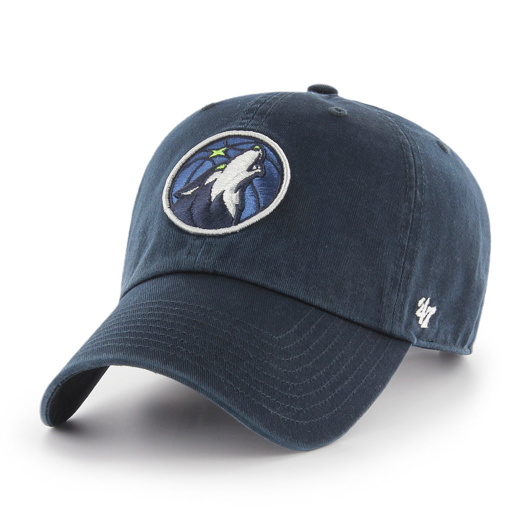 Minnesota Timberwolves '47 Brand Clean Up Cap Alt Colour