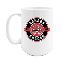 Load image into Gallery viewer, Canada Soccer 15oz Coffee Mug
