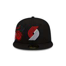 Load image into Gallery viewer, Portland Trail Blazers Back Half 59FIFTY Fitted

