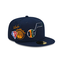 Load image into Gallery viewer, Utah Jazz Back Half 59FIFTY Fitted
