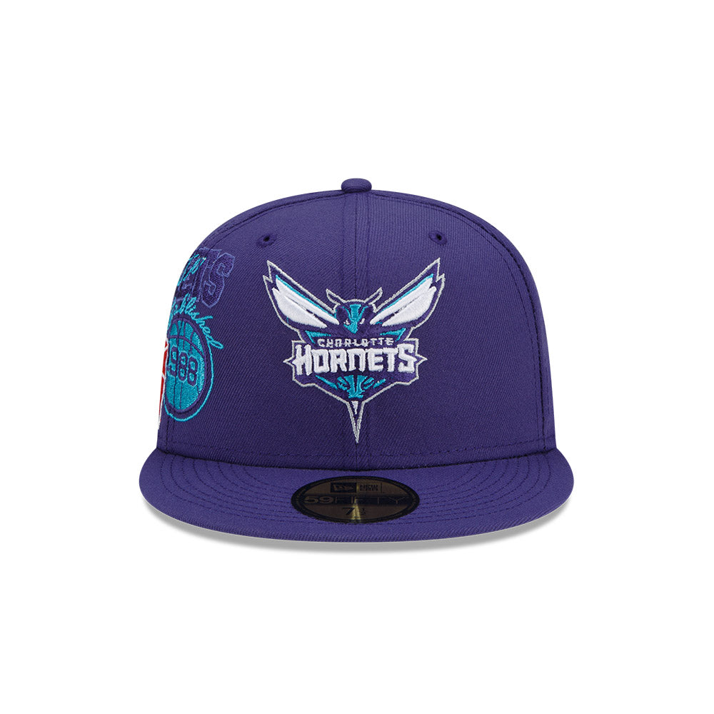 Charlotte Hornets Back Half 59FIFTY Fitted