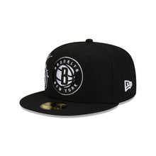 Load image into Gallery viewer, Brooklyn Nets Back Half 59FIFTY Fitted
